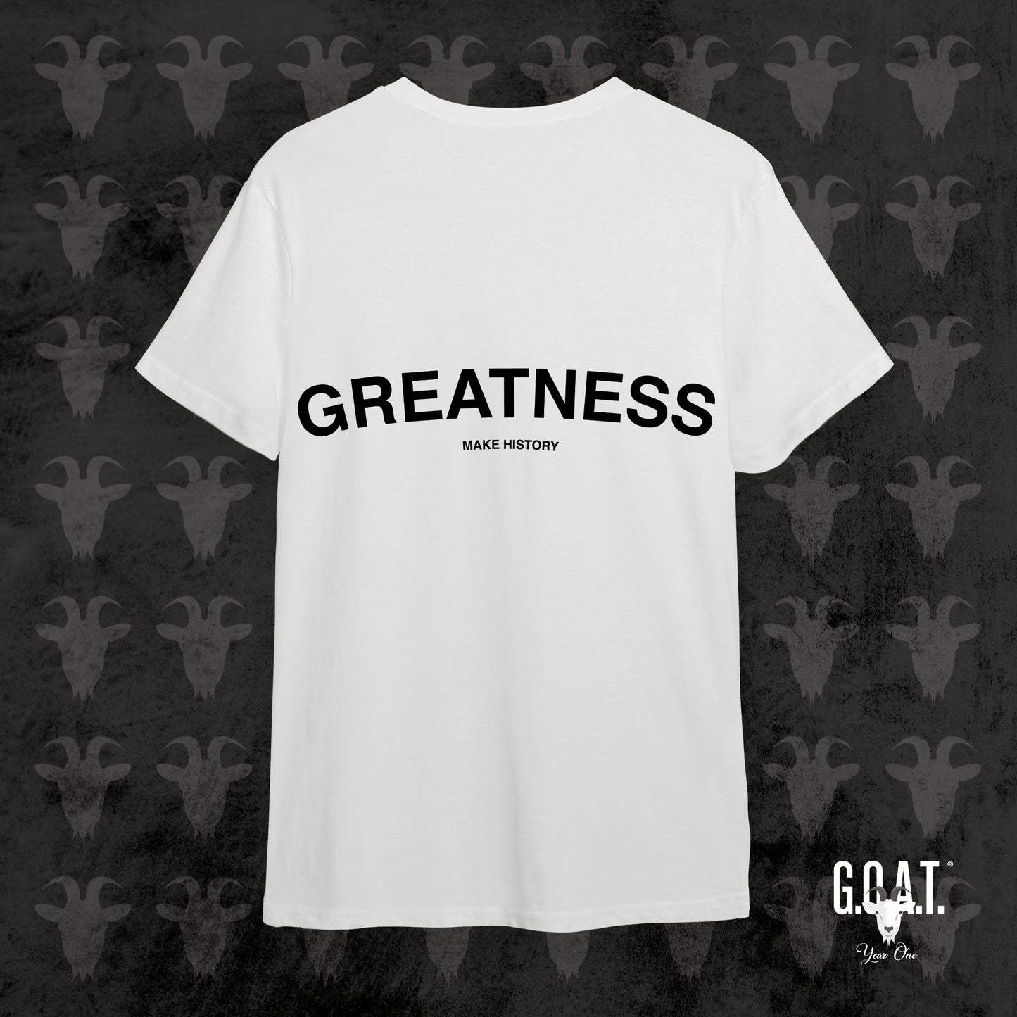 GOAT "Make History" WHITE